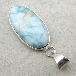 Larimar zawieszka 27x14 mm nr 215