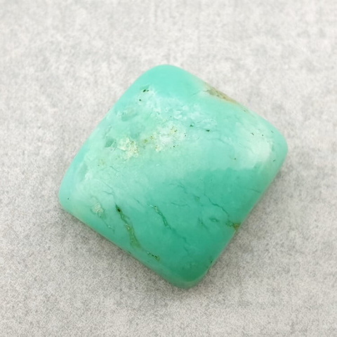 Chryzopraz kaboszon 16x14 mm nr 186