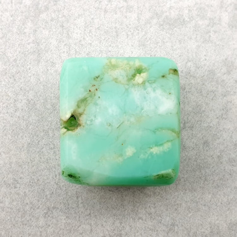 Chryzopraz kaboszon 16x14 mm nr 186