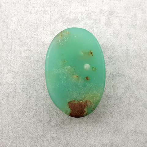 Chryzopraz kaboszon 18x12 mm nr 193