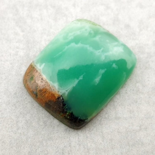 Chryzopraz kaboszon 18x15 mm nr 188