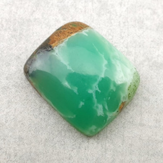 Chryzopraz kaboszon 18x15 mm nr 188