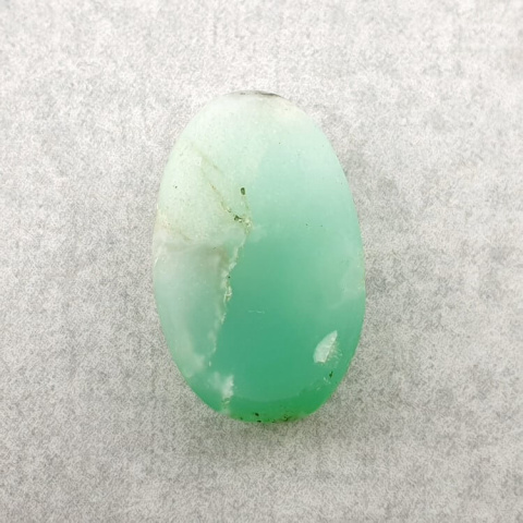 Chryzopraz kaboszon 19x12 mm nr 190