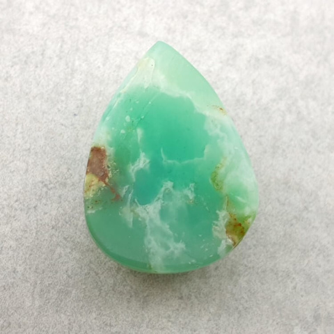 Chryzopraz kaboszon 20x15 mm nr 173