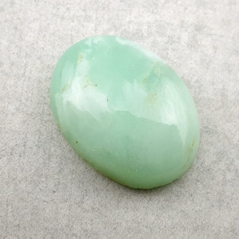 Chryzopraz kaboszon 20x15 mm nr 187