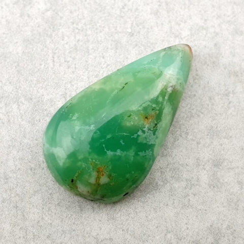 Chryzopraz kaboszon 21x12 mm nr 198