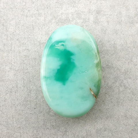 Chryzopraz kaboszon 21x14 mm nr 179