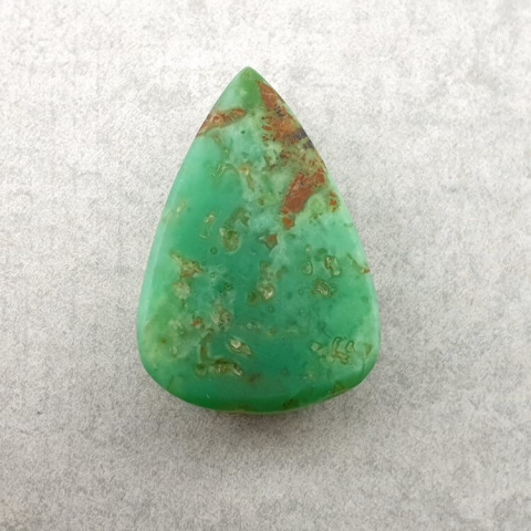 Chryzopraz kaboszon 21x15 mm nr 185