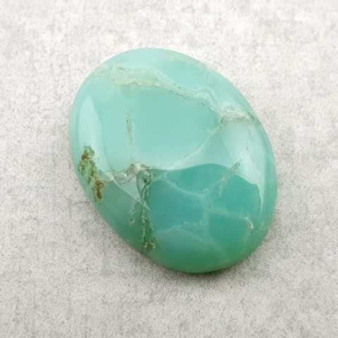 Chryzopraz kaboszon 21x16 mm nr 181