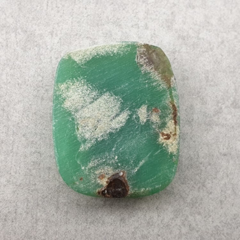 Chryzopraz kaboszon 22x18 mm nr 165