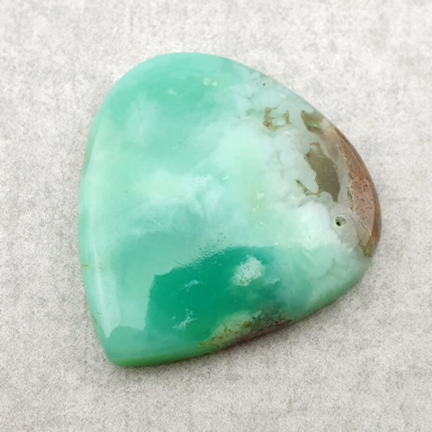 Chryzopraz kaboszon 23x22 mm nr 177