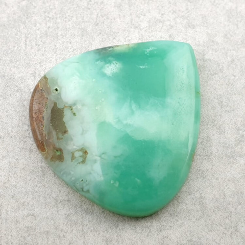 Chryzopraz kaboszon 23x22 mm nr 177