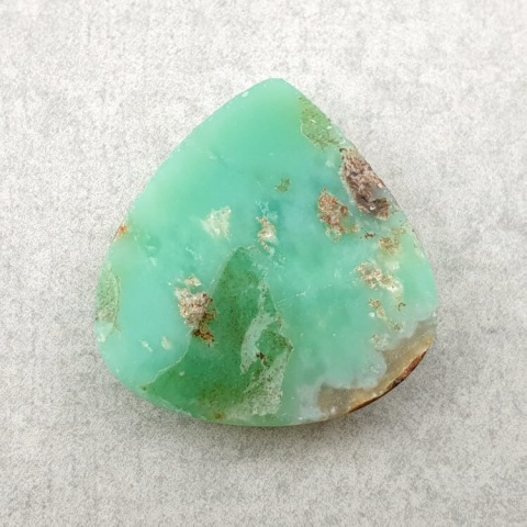 Chryzopraz kaboszon 23x22 mm nr 177