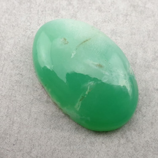 Chryzopraz kaboszon 25x17 mm nr 167