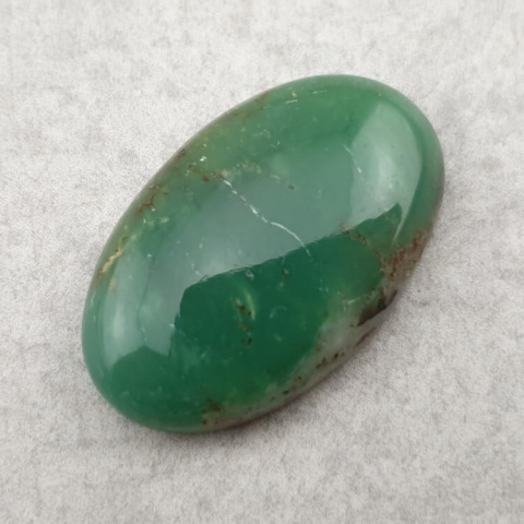 Chryzopraz kaboszon 26x16 mm nr 161