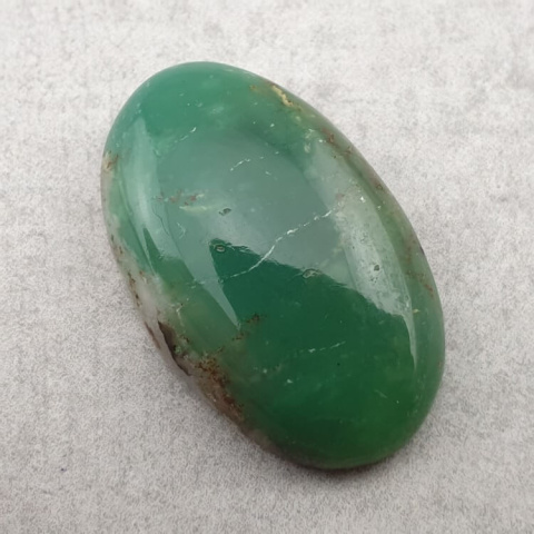 Chryzopraz kaboszon 26x16 mm nr 161