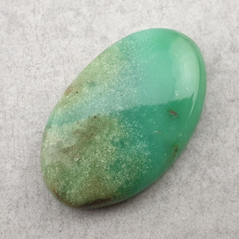 Chryzopraz kaboszon 28x18 mm nr 162