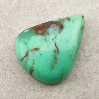 Chryzopraz kaboszon 28x22 mm nr 154