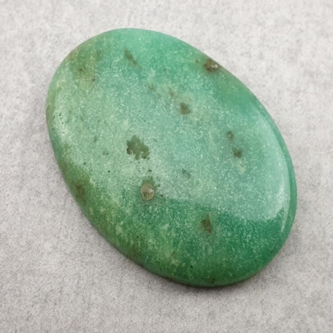 Chryzopraz kaboszon 30x22 mm nr 142