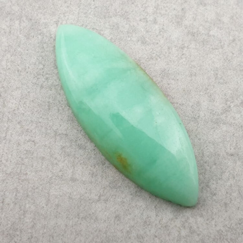 Chryzopraz kaboszon 31x12 mm nr 160