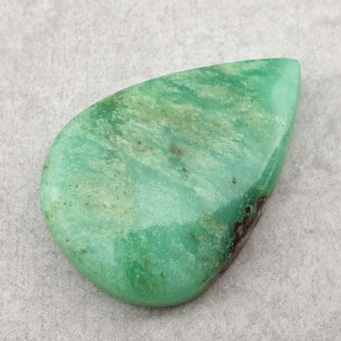 Chryzopraz kaboszon 32x23 mm nr 144