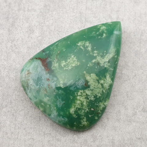 Chryzopraz kaboszon 32x24 mm nr 143