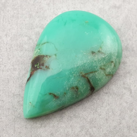 Chryzopraz kaboszon 33x22 mm nr 152