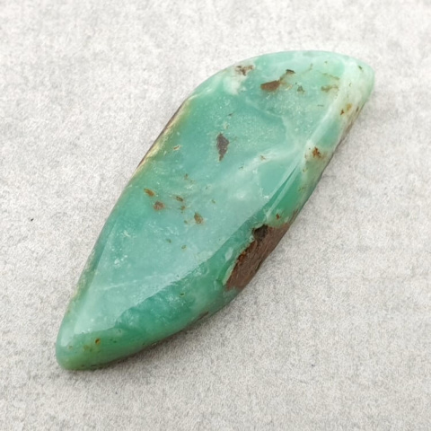 Chryzopraz kaboszon 34x13 mm nr 175