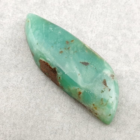 Chryzopraz kaboszon 34x13 mm nr 175